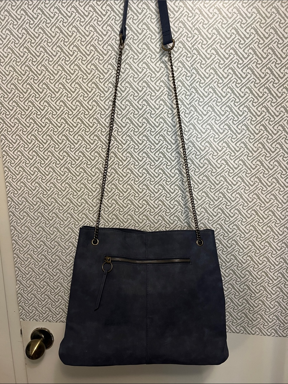 Universal Thread Navy Chain-Handle Tote - Picture 7 of 11
